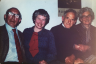 Bill Whiteside Jean Davies Leslie Davies Mary Whiteside late 1970s