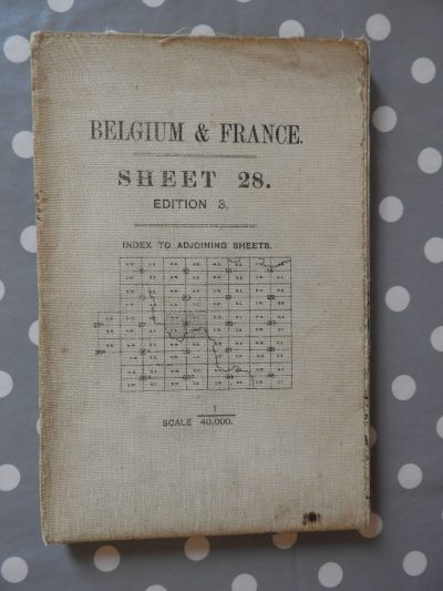 War Office: Belgium & France: Sheet 28, Edition 3 (redrawn) (1916)