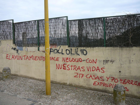 el ayuntamiento hace negocio con nuestras vidas 217 casa y 70 terrenos expropriados